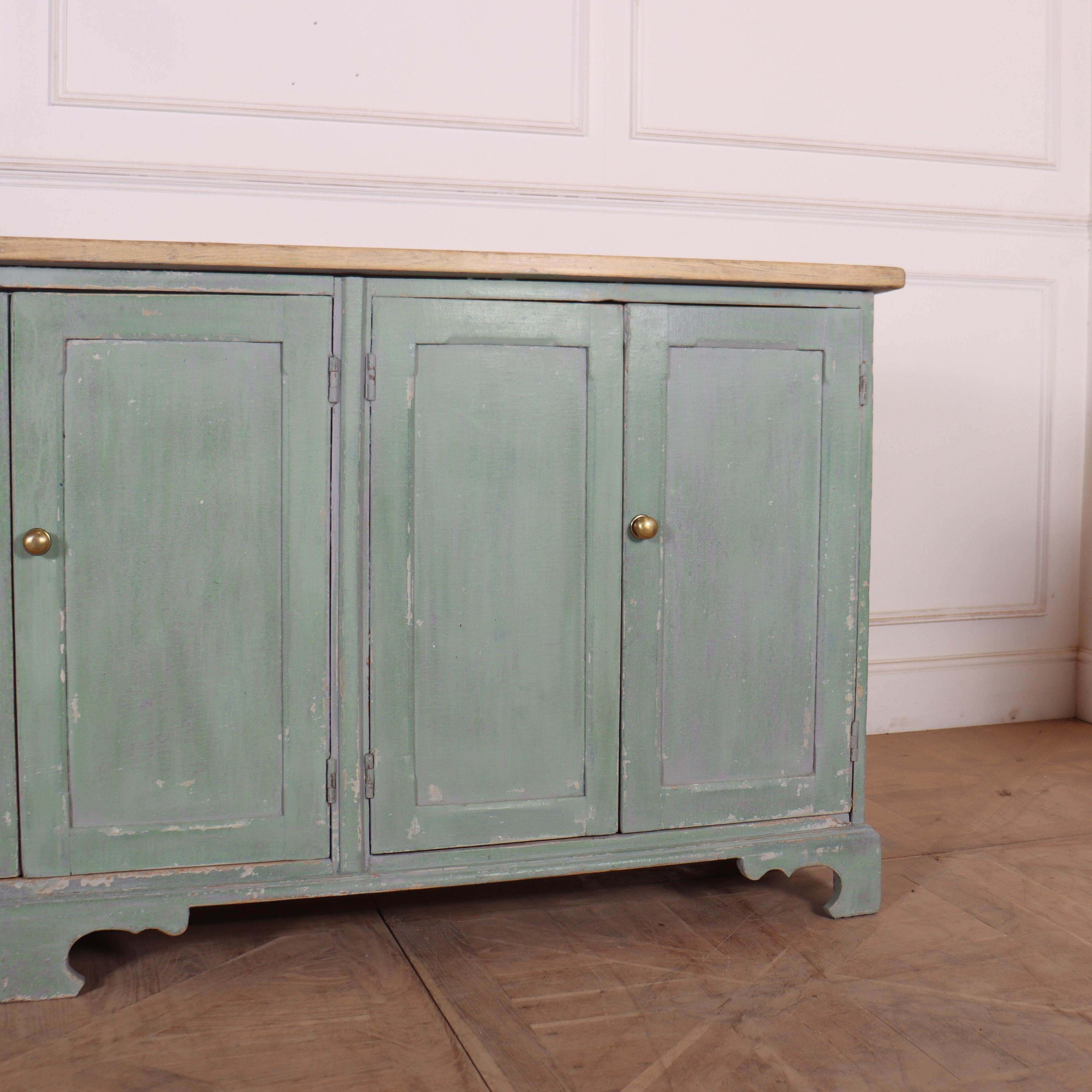 Pine English Painted Dresser Base