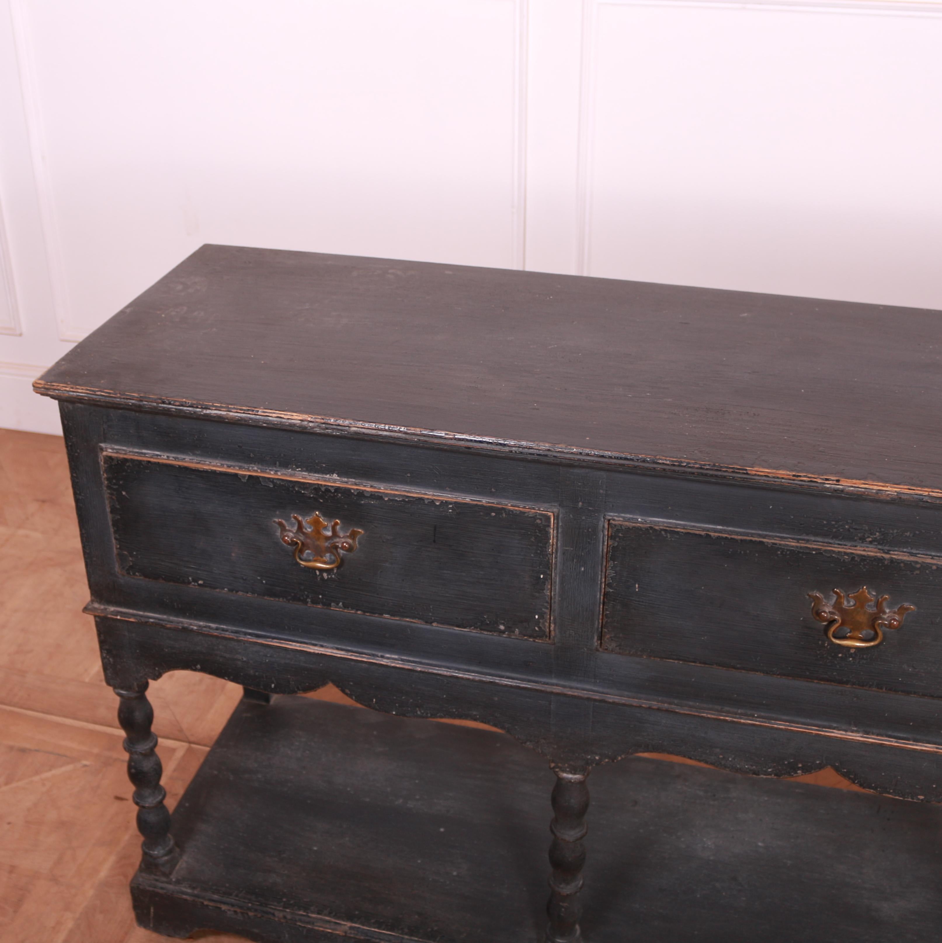 English Painted Dresser Base 1