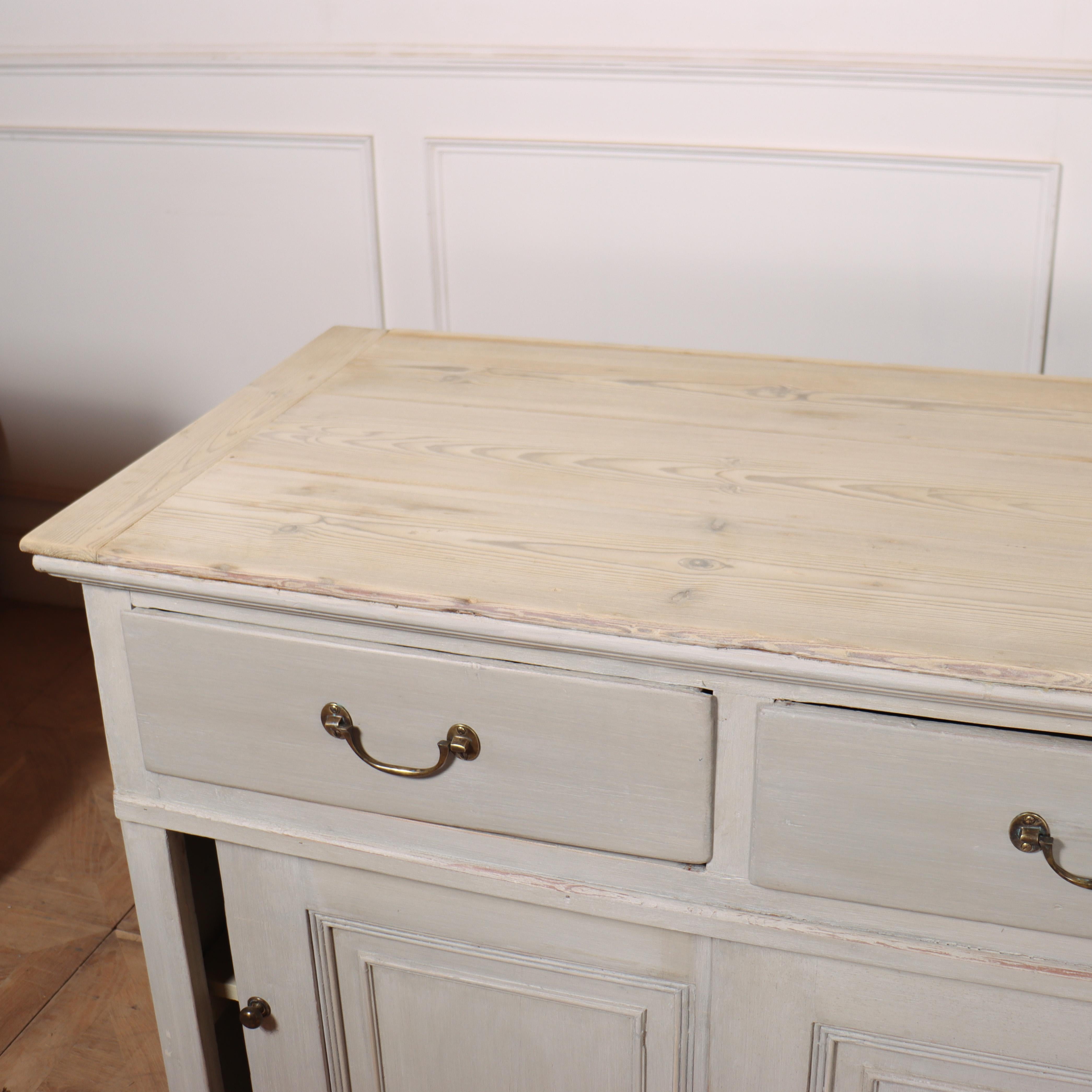 English Painted Dresser Base For Sale 3