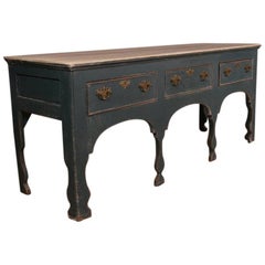 English Painted Dresser Base