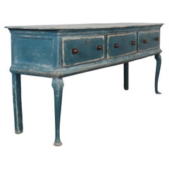 English Painted Dresser Base