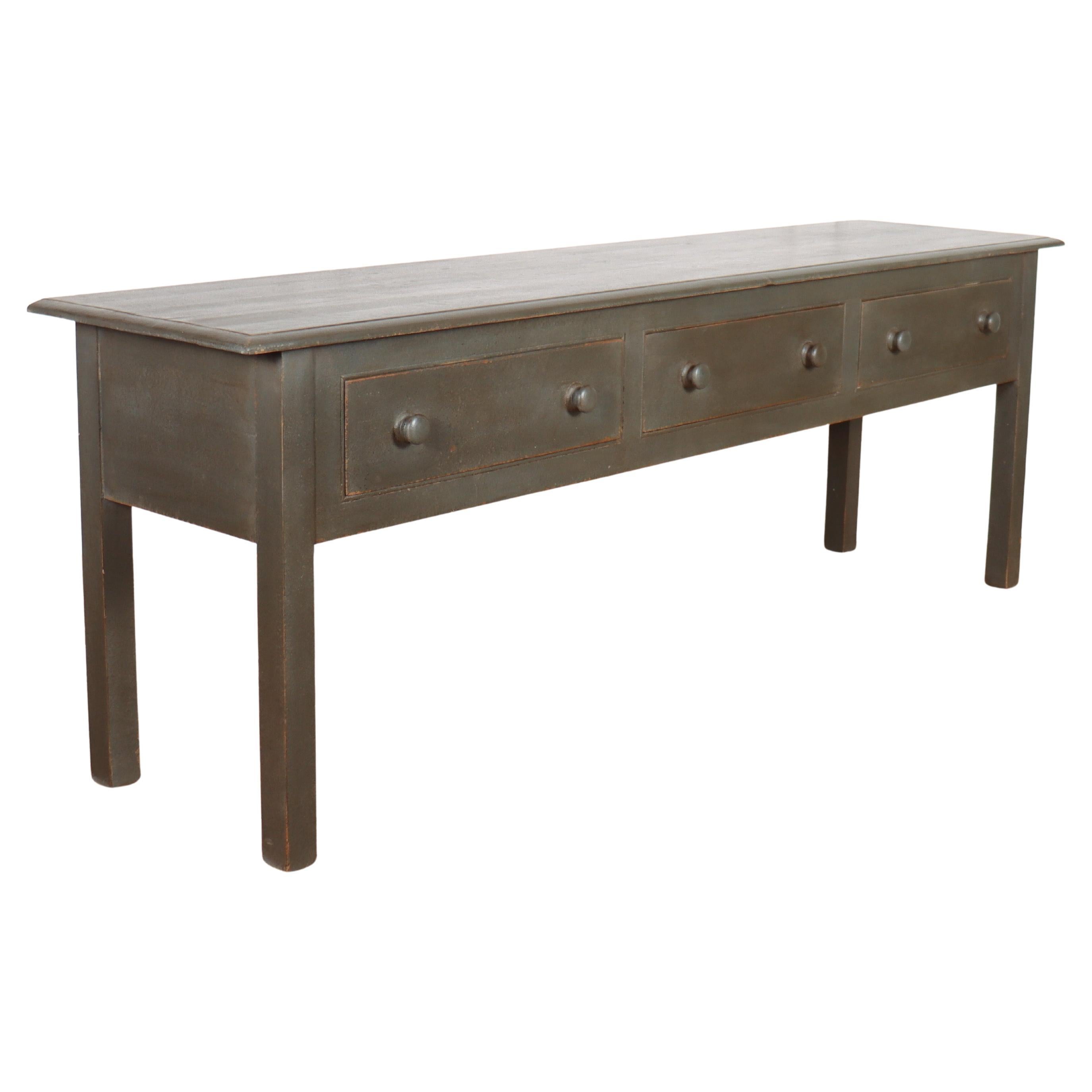 English Painted Dresser Base