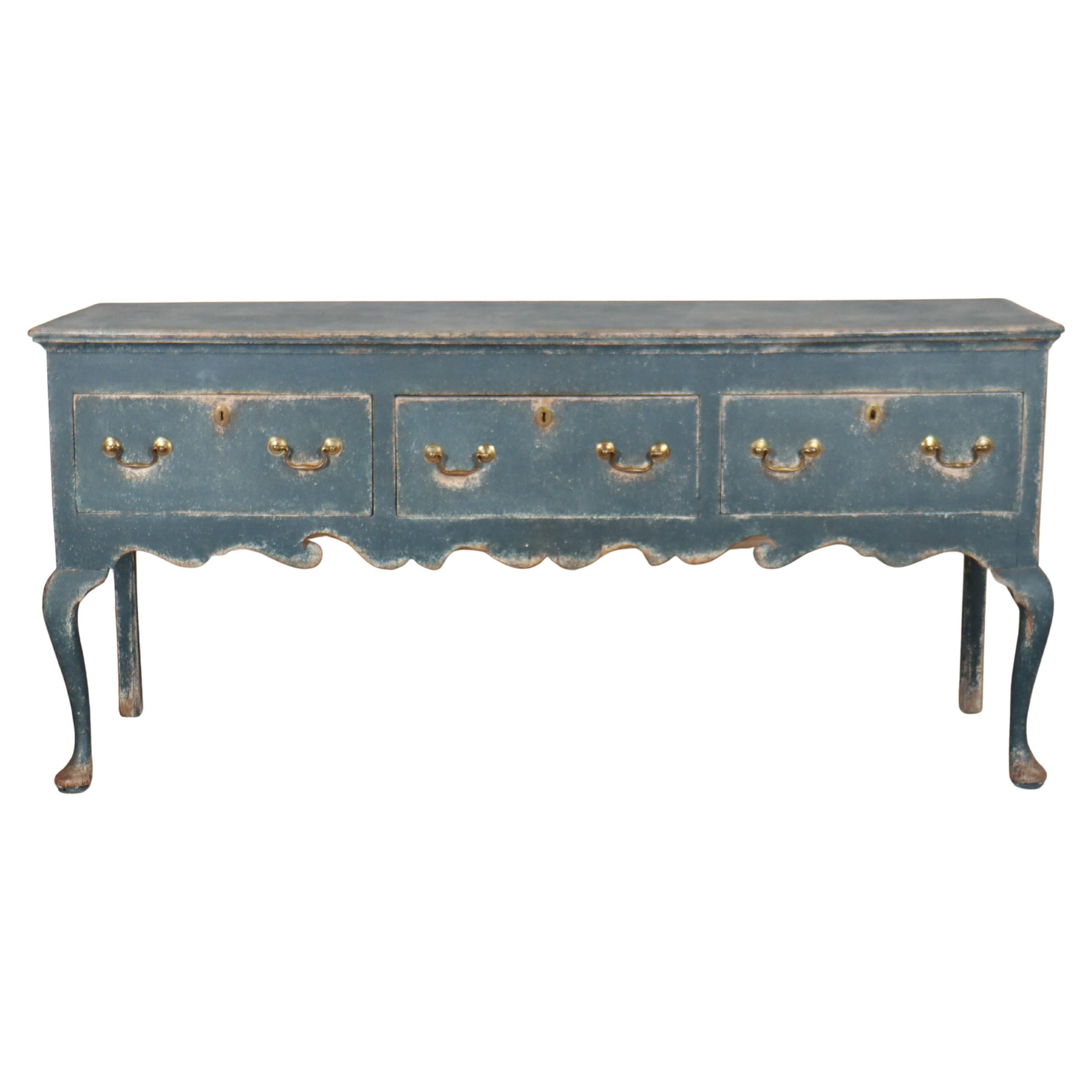 English Painted Dresser Base