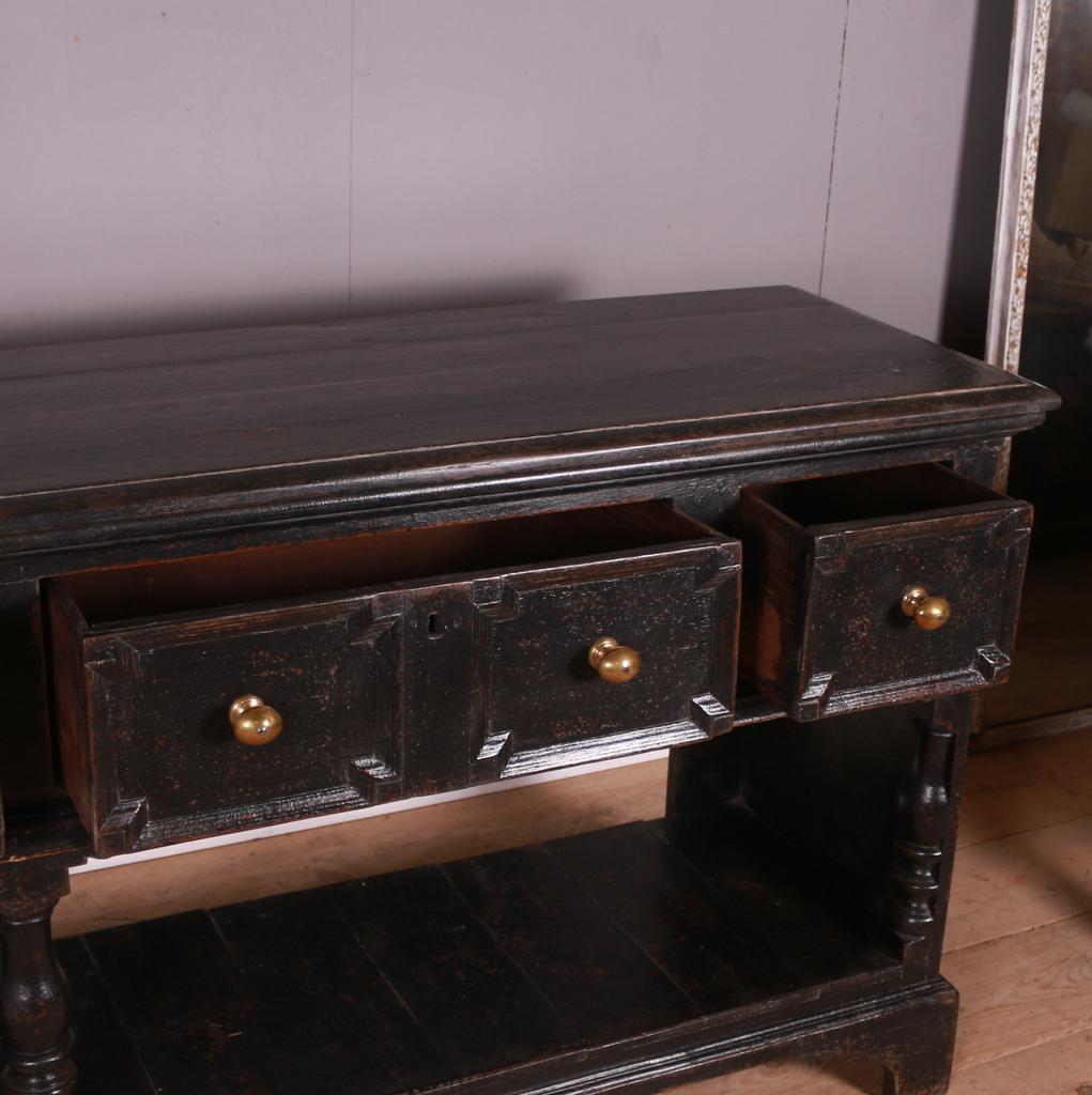 English Painted Dresser Base / Sideboard In Good Condition In Leamington Spa, Warwickshire