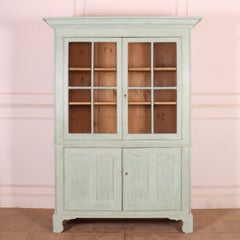 English Painted Food Cupboard/Kitchen Dresser