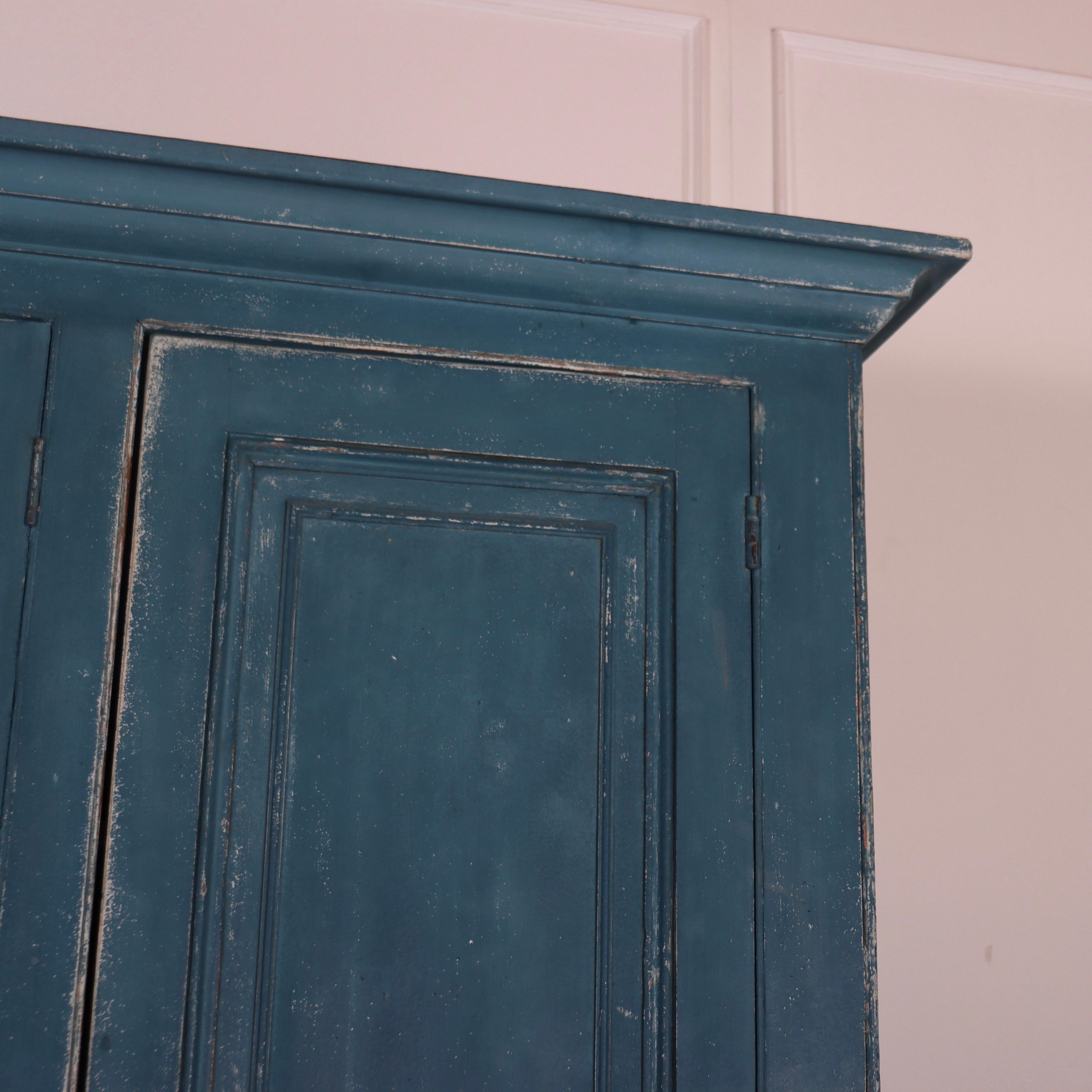Victorian English Painted Housekeepers Cupboard