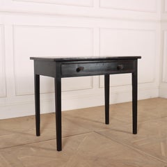 English Painted Lamp Table