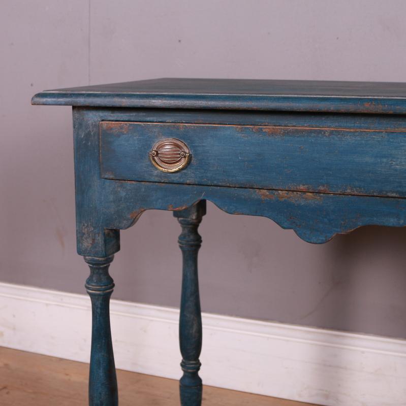 Victorian English Painted Lamp Table