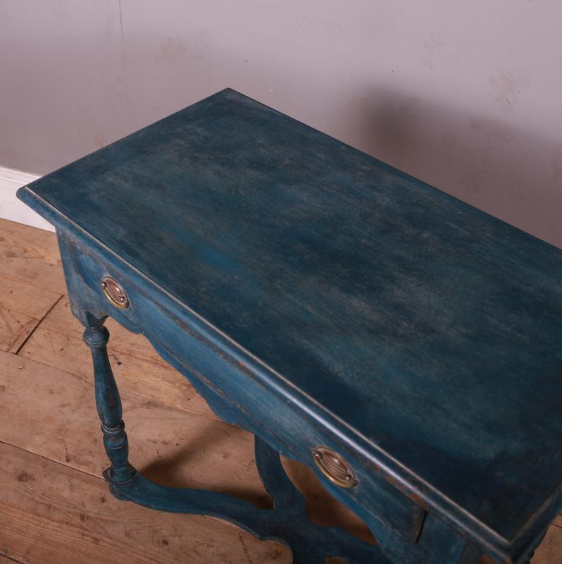 19th Century English Painted Lamp Table