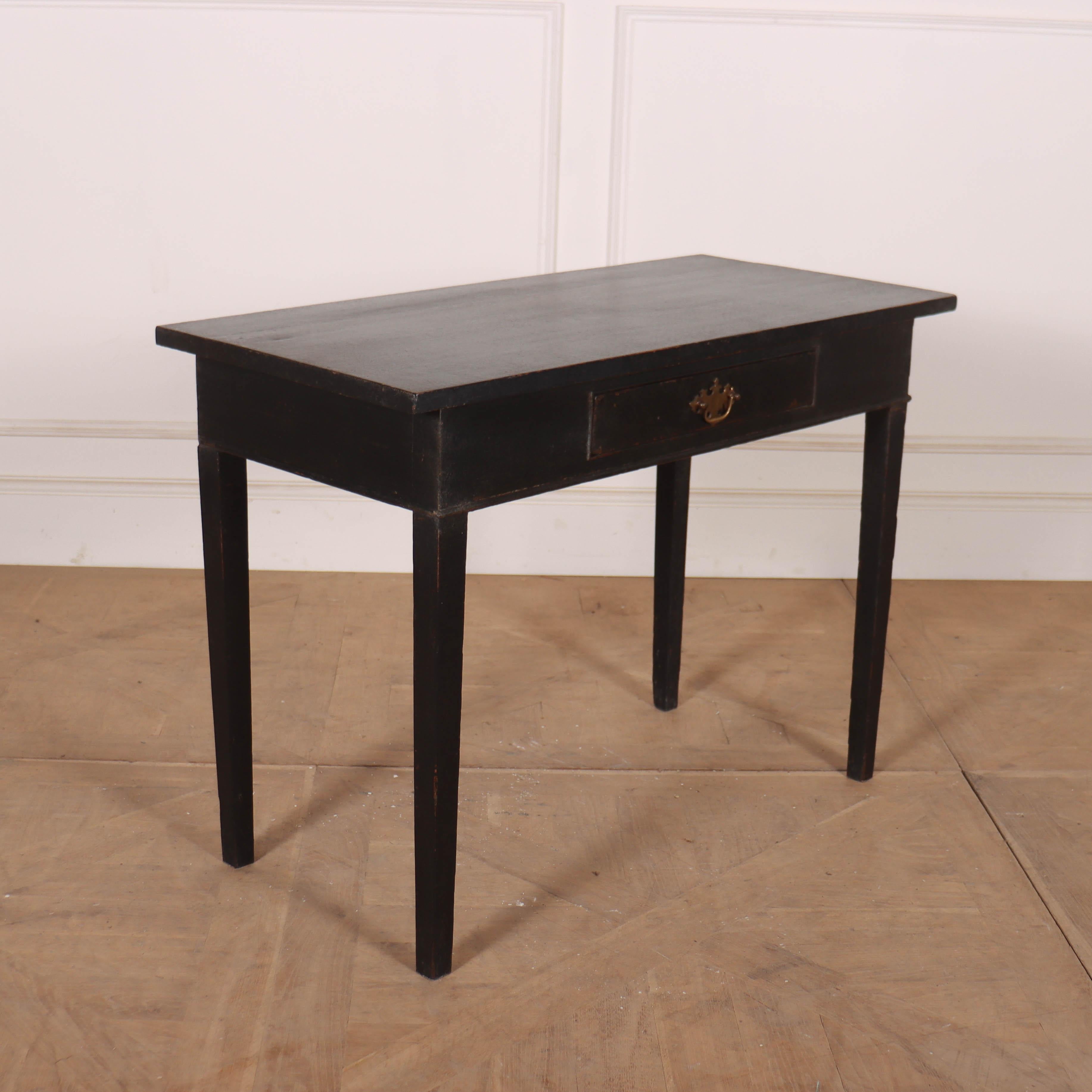 19th Century English Painted Lamp Table