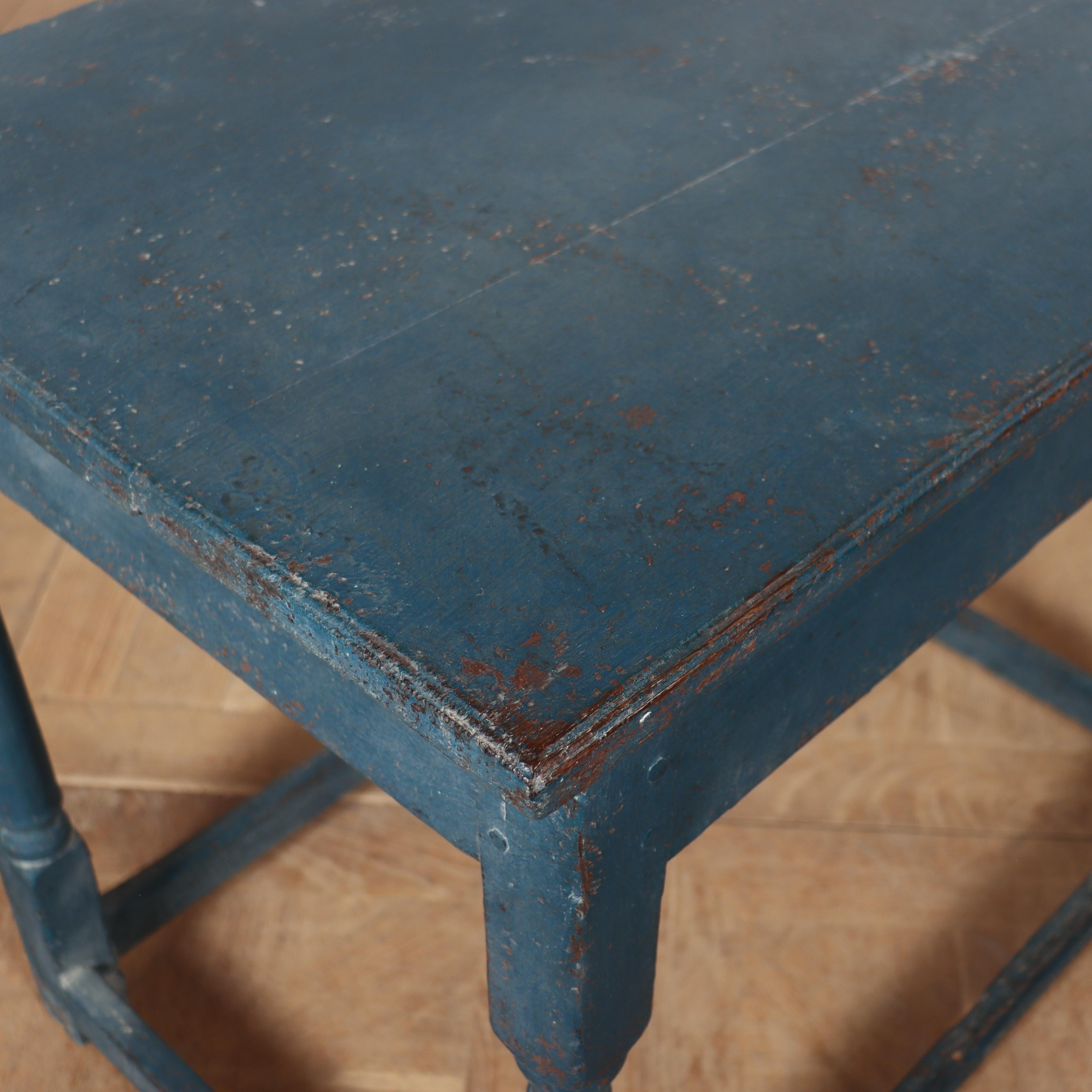 English Painted Lamp Table 1