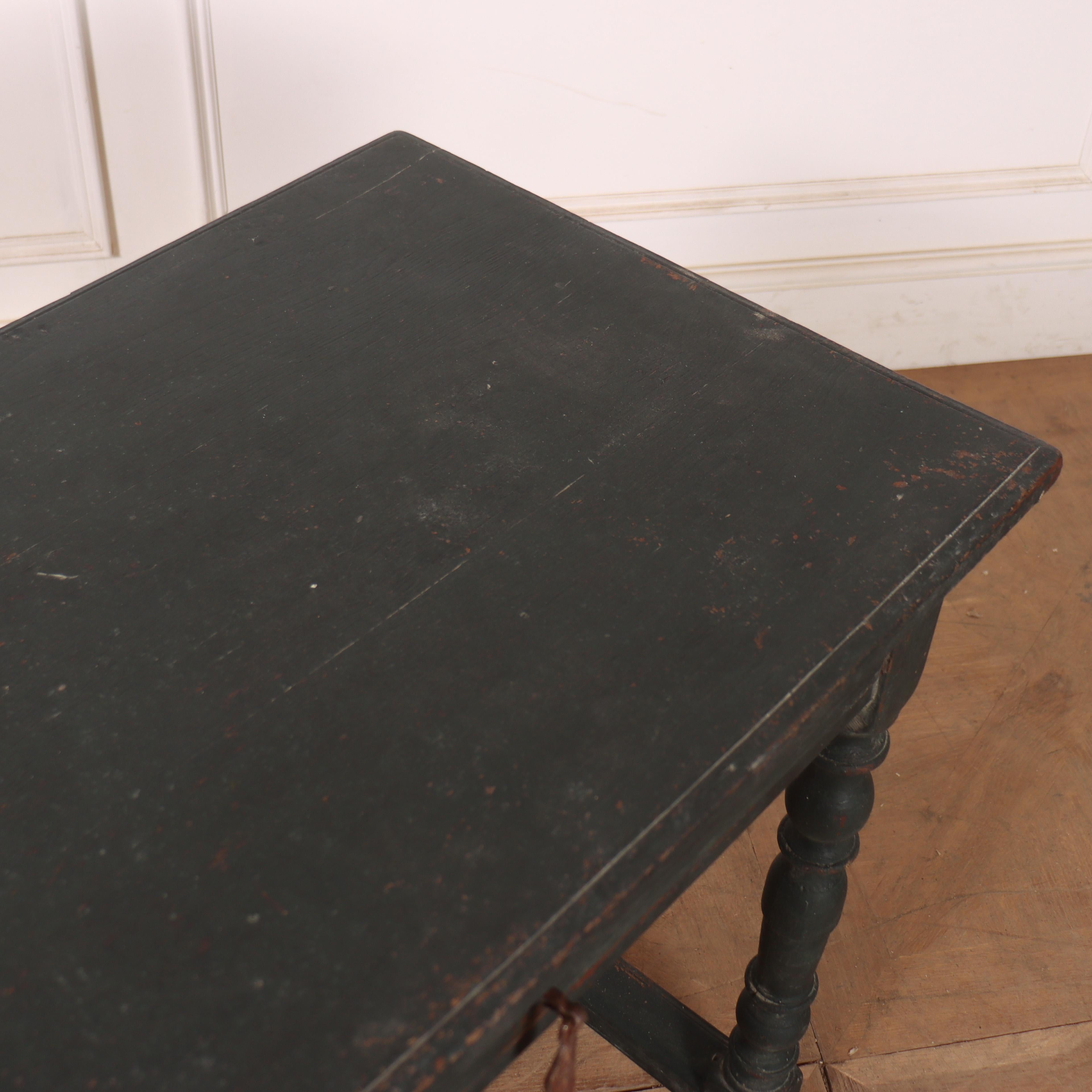 English Painted Lamp Table 3