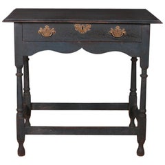 English Painted Lamp Table English Painted Lamp Table