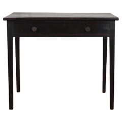 Mesa lámpara pintada a la inglesa