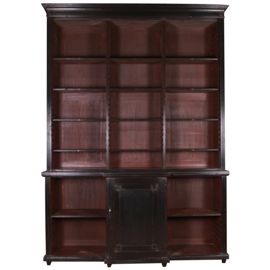 English Painted Library Bookcase