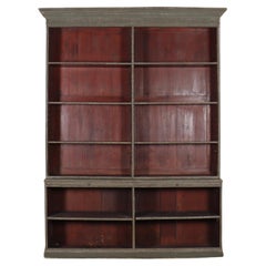 English Painted Library Bookcase