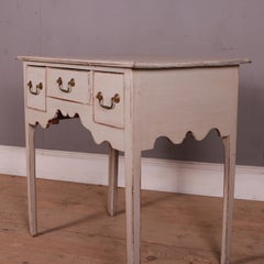 English Painted Low Boy