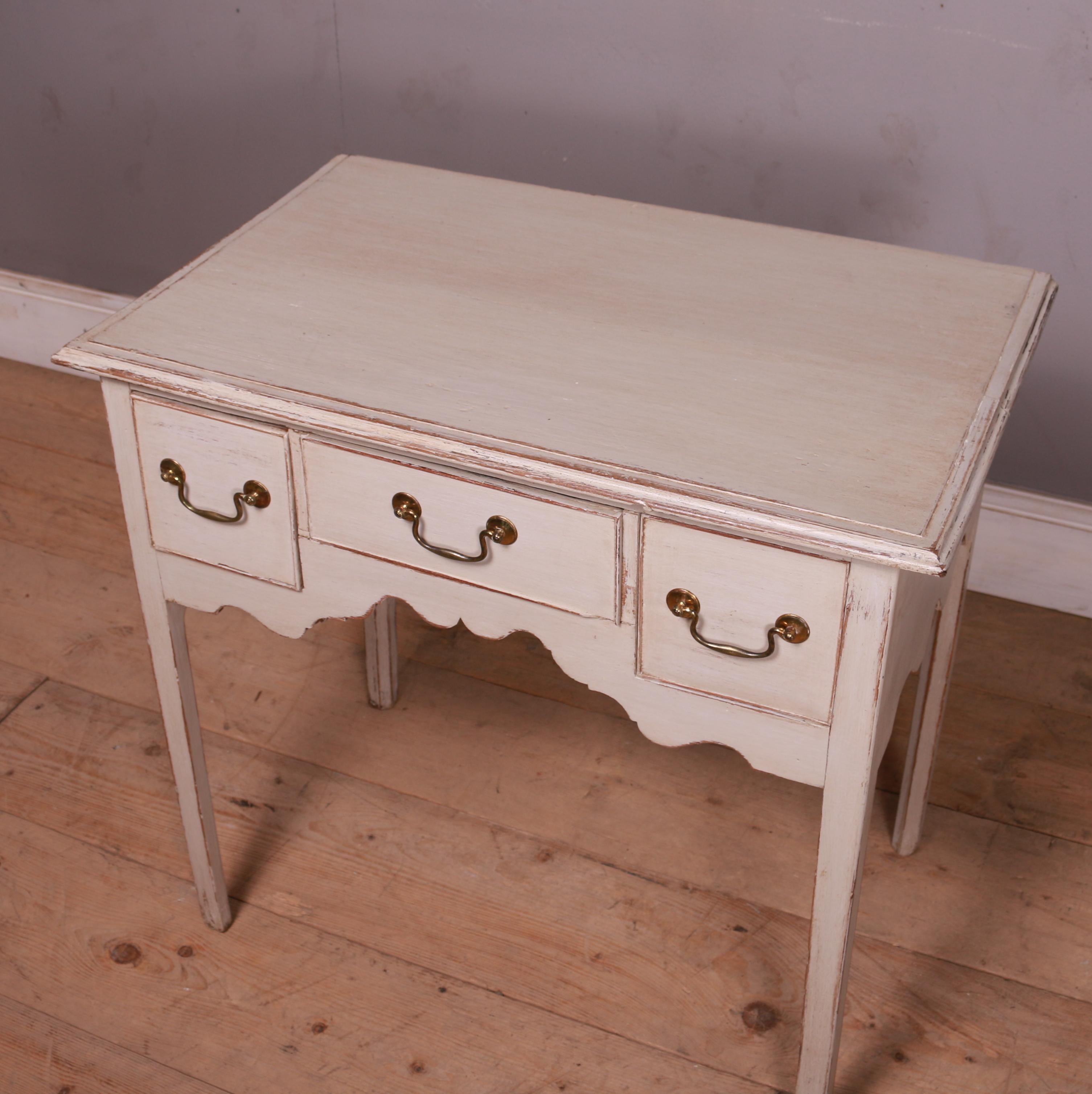 19th Century English Painted Low Boy