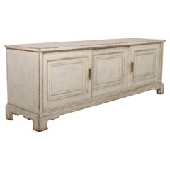 English Painted Low Dresser Base