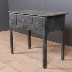 English Painted Lowboy / Lamp Table