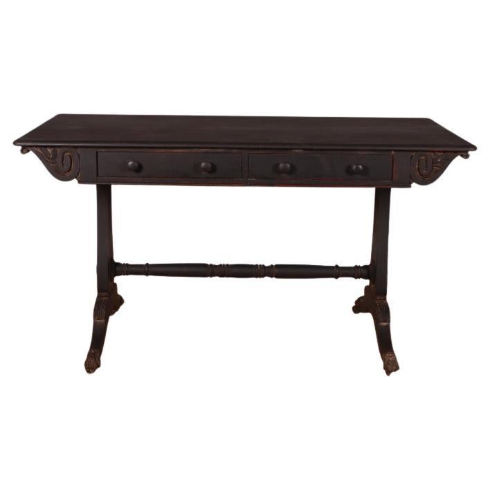 English Painted Oak Desk