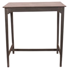 Tavolo da lampada inglese in Oak verniciato