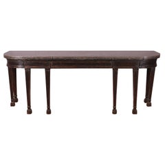 English Painted Pine Console