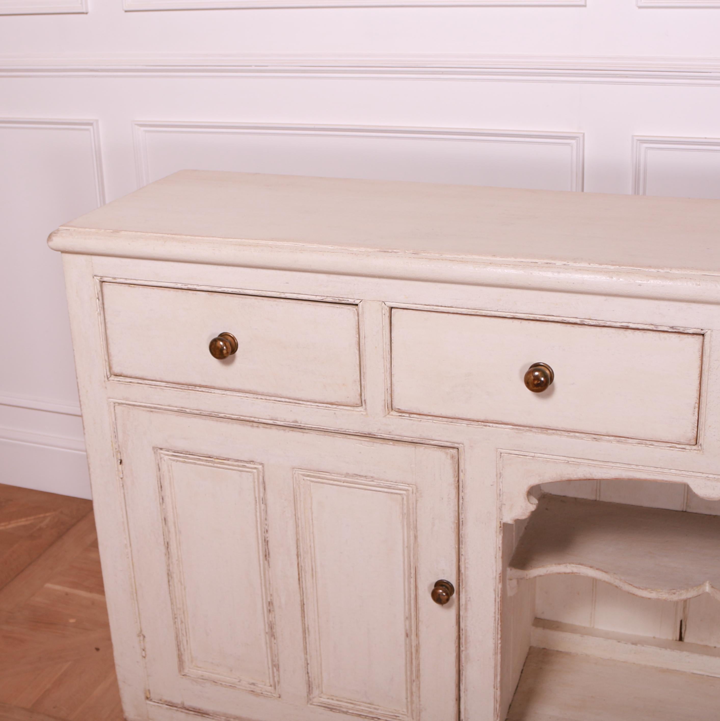 English Painted Pine Dresser Base For Sale 3