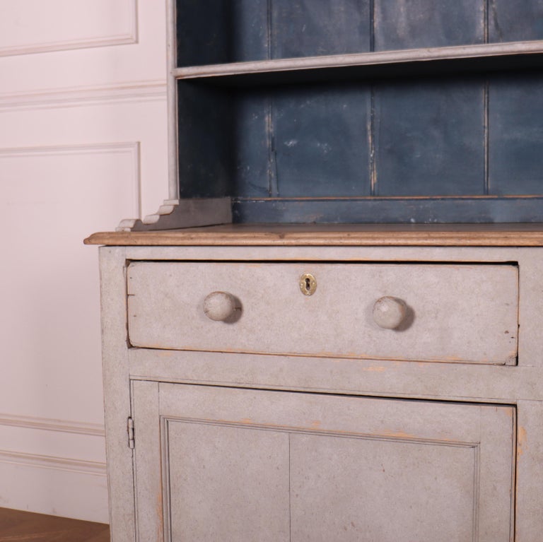 English Painted Pine Dresser For Sale at 1stDibs