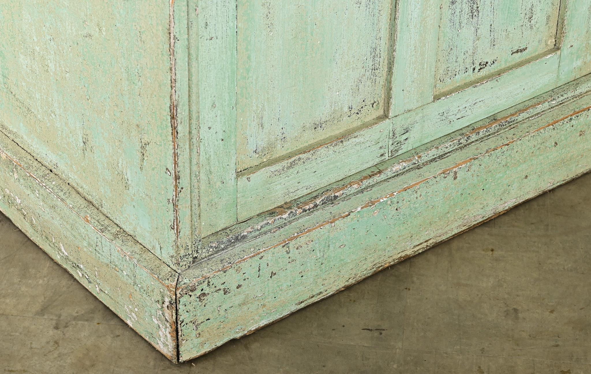 English Painted Pine Larder 3