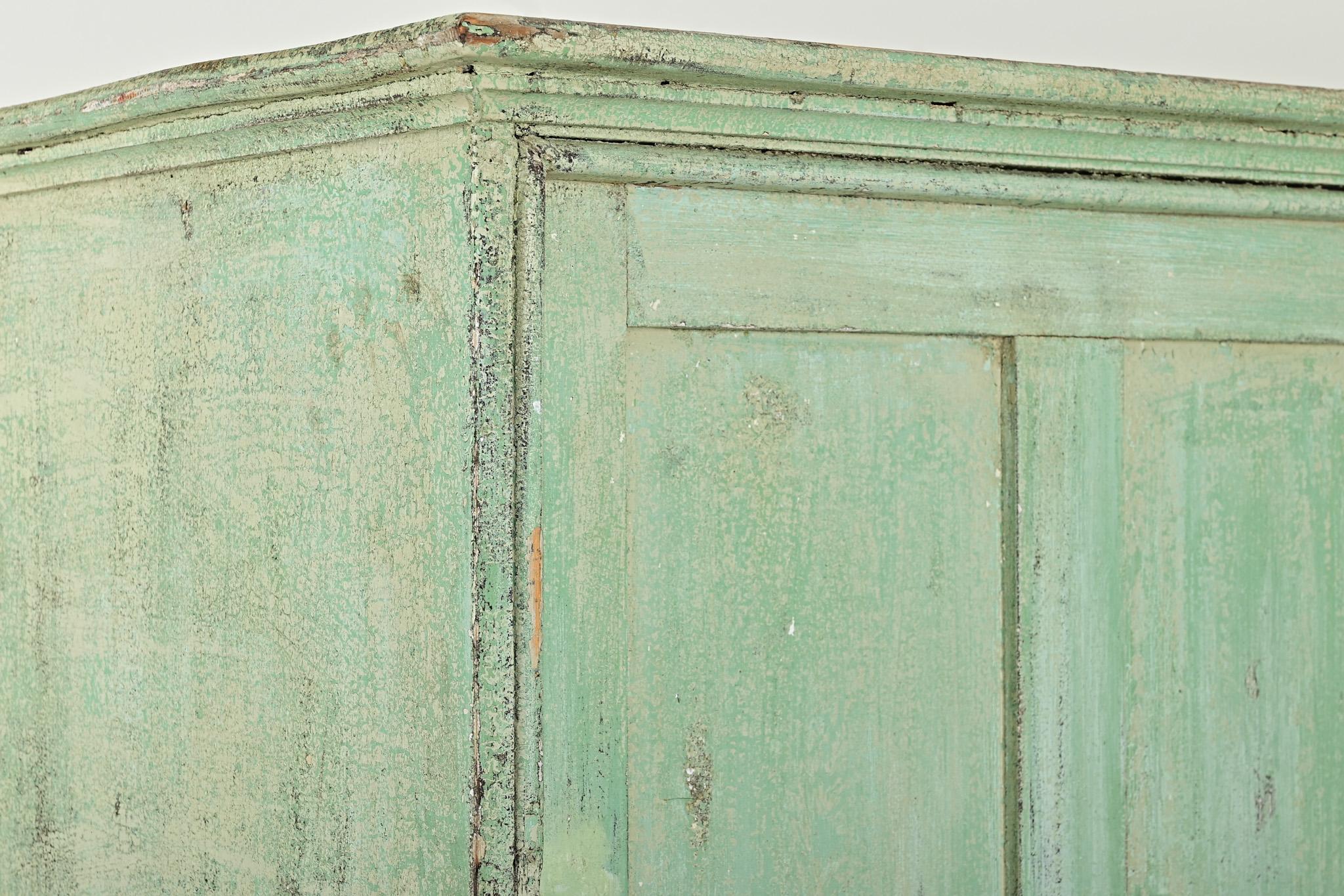 English Painted Pine Larder 4