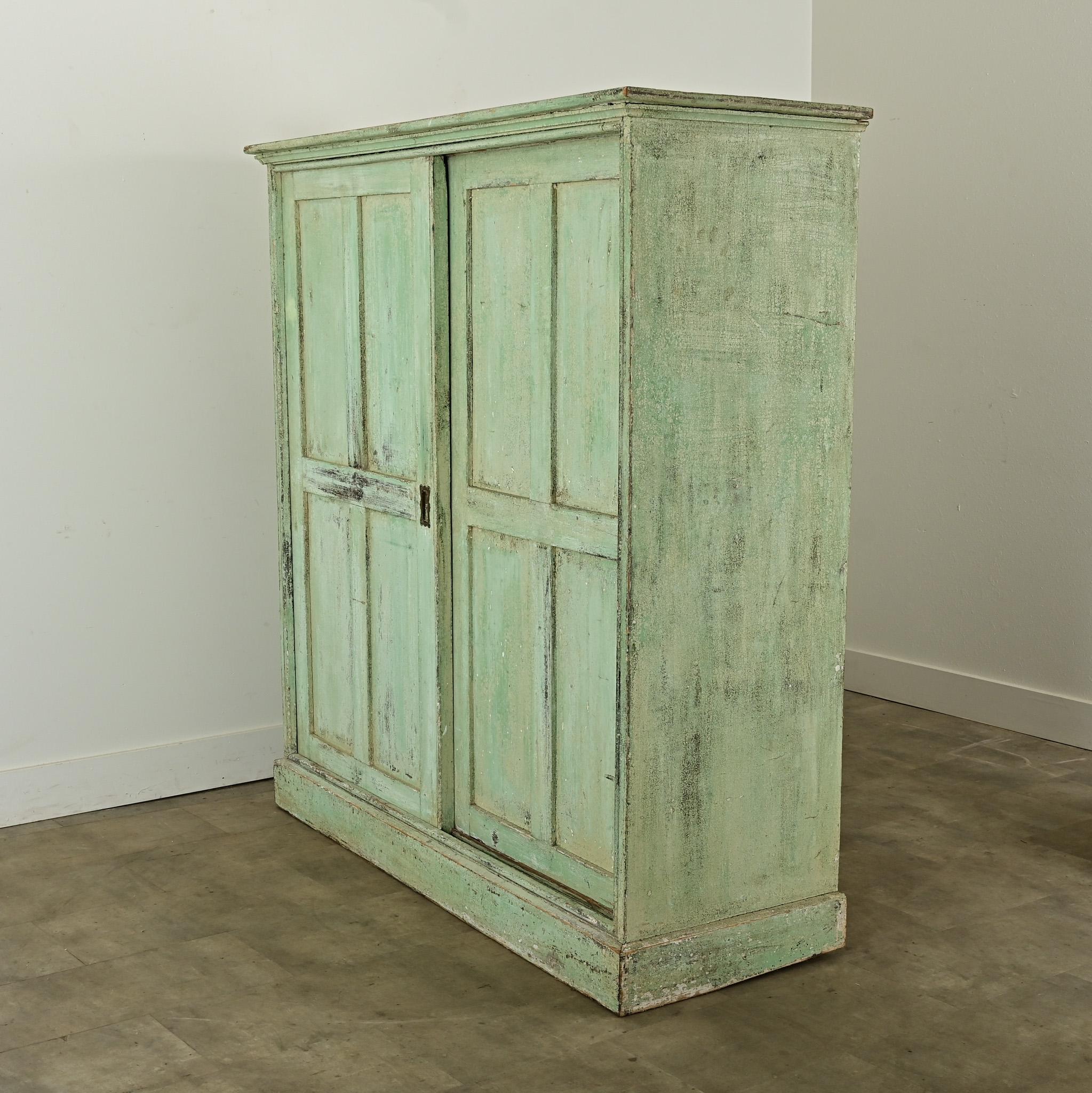 English Painted Pine Larder 9