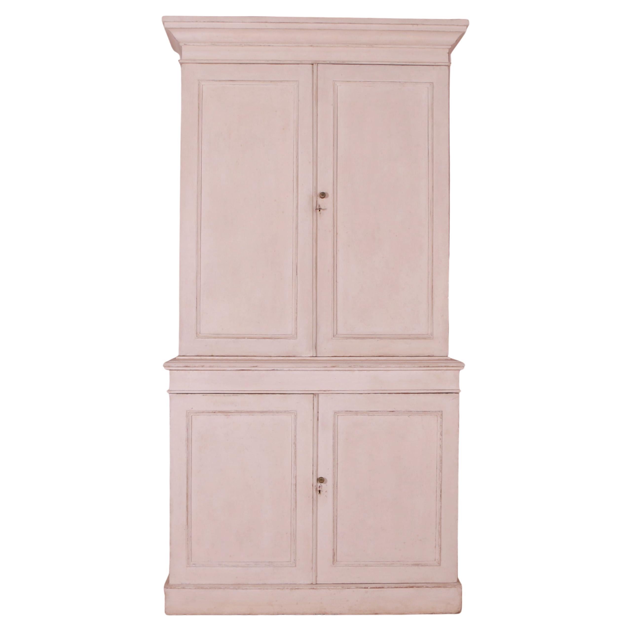 1920s Italian Linen Cupboard For Sale at 1stDibs