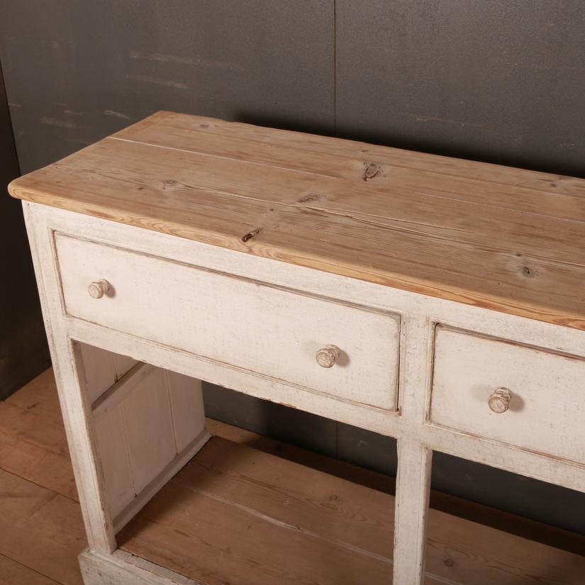 Victorian English Painted Potboard Sideboard