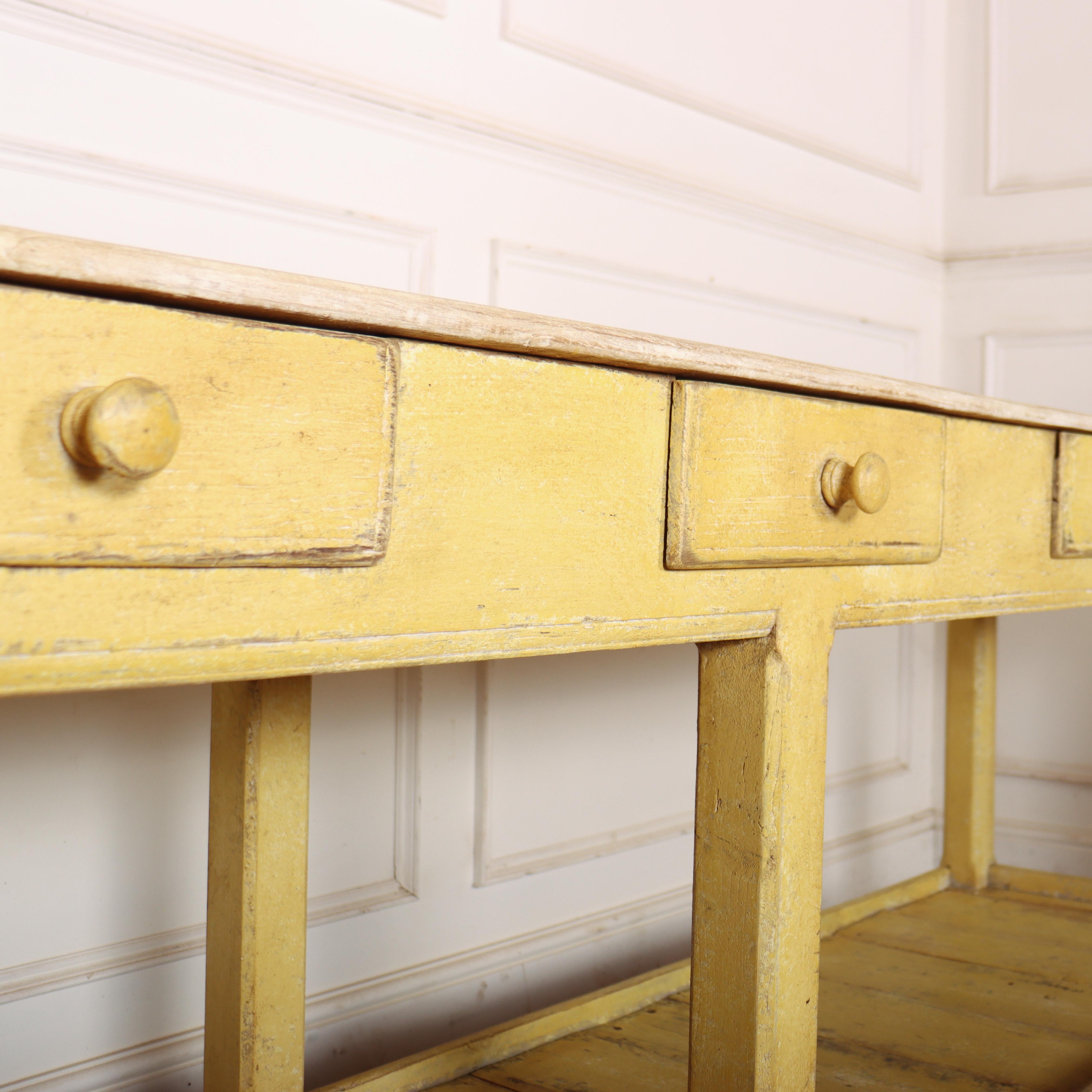 English Painted Serving Table en venta 5