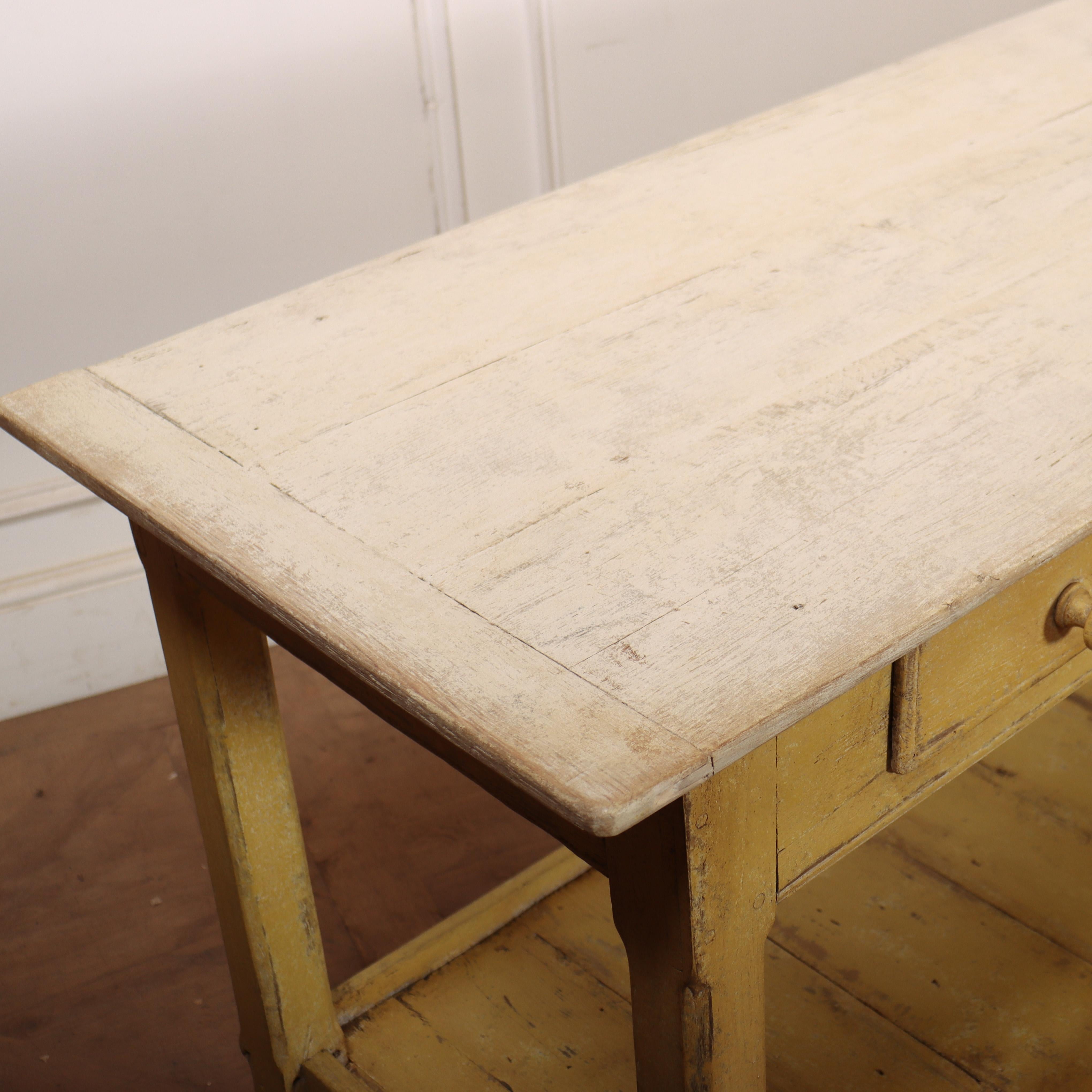 English Painted Serving Table en venta 9