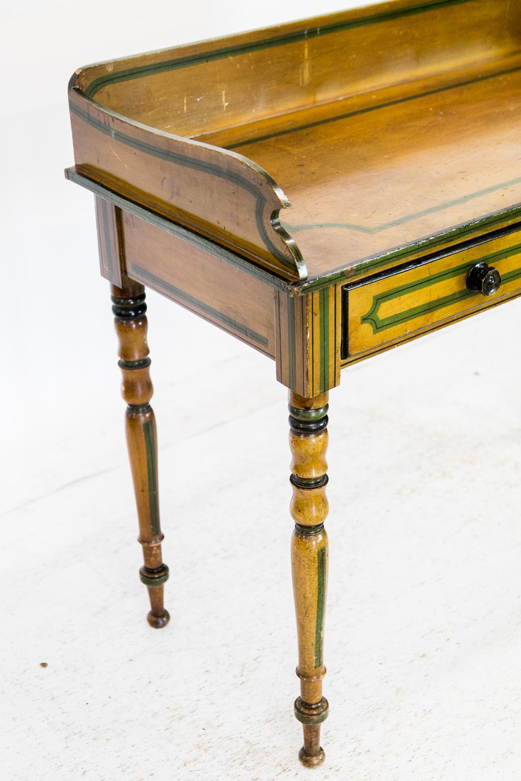 Mid-19th Century  English Painted Serving Table For Sale