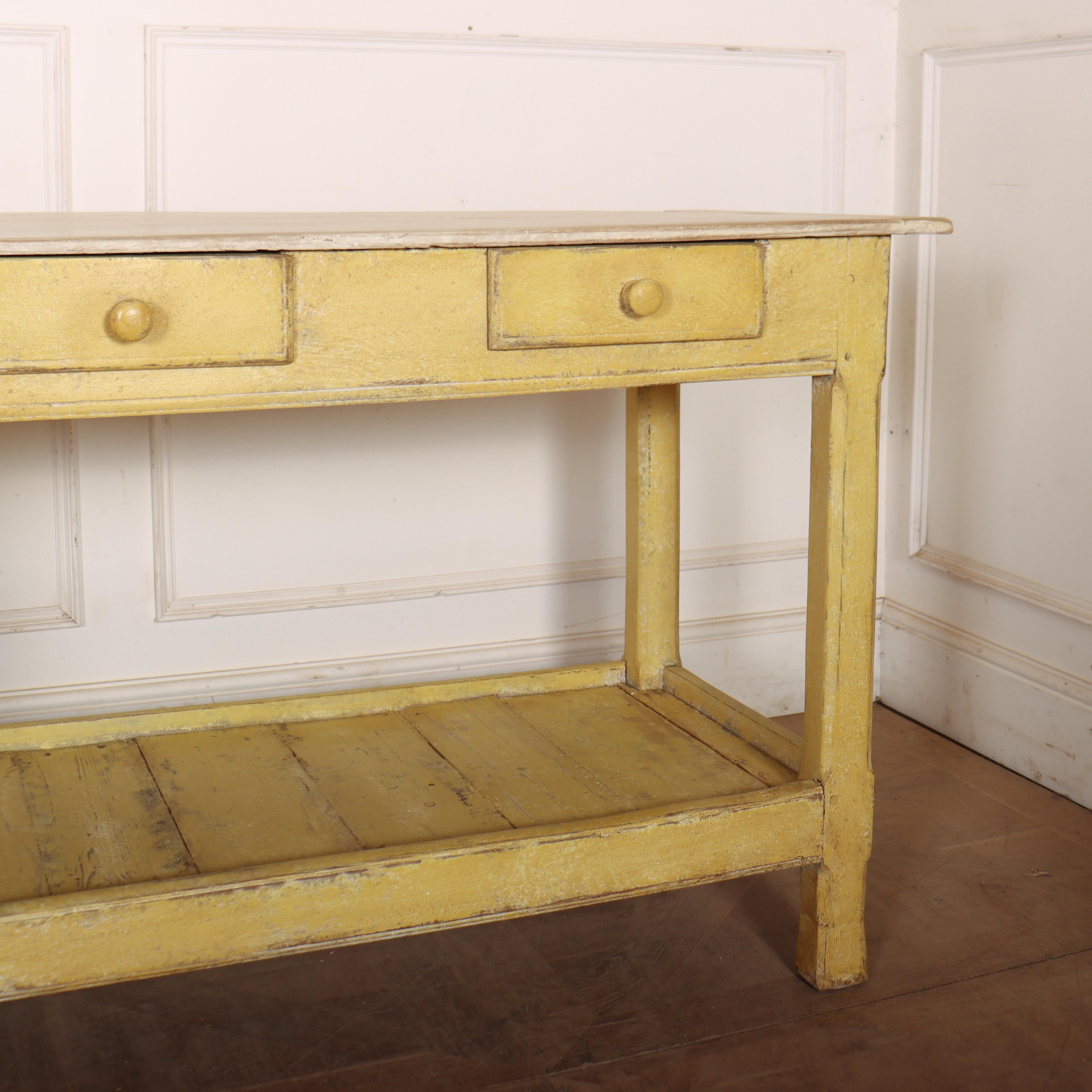 English Painted Serving Table en venta 2