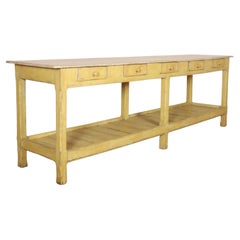 Mesas de madera para servir