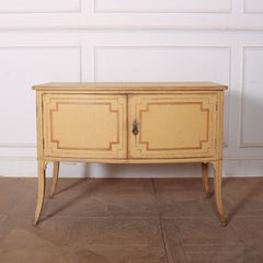English Painted Side Cabinet