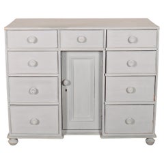Antique English Painted Sideboard