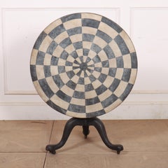 English Painted Tripod Table
