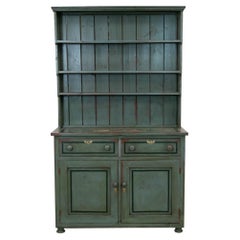 Antique English Painted Welsh Dresser