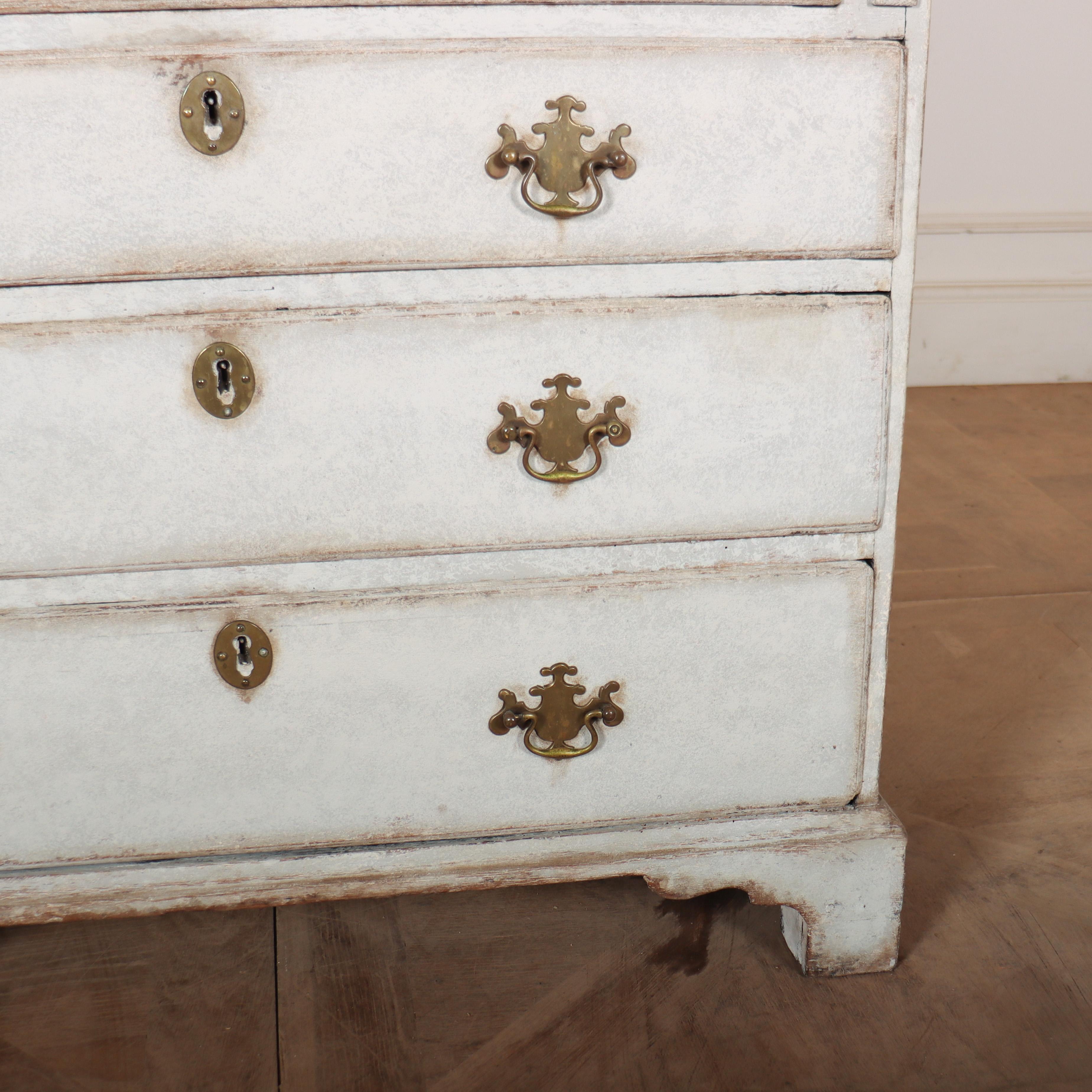 Chêne Bureau anglais peint