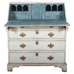 Bureau anglais peint