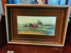 English painting from the 18th century, fox hunting