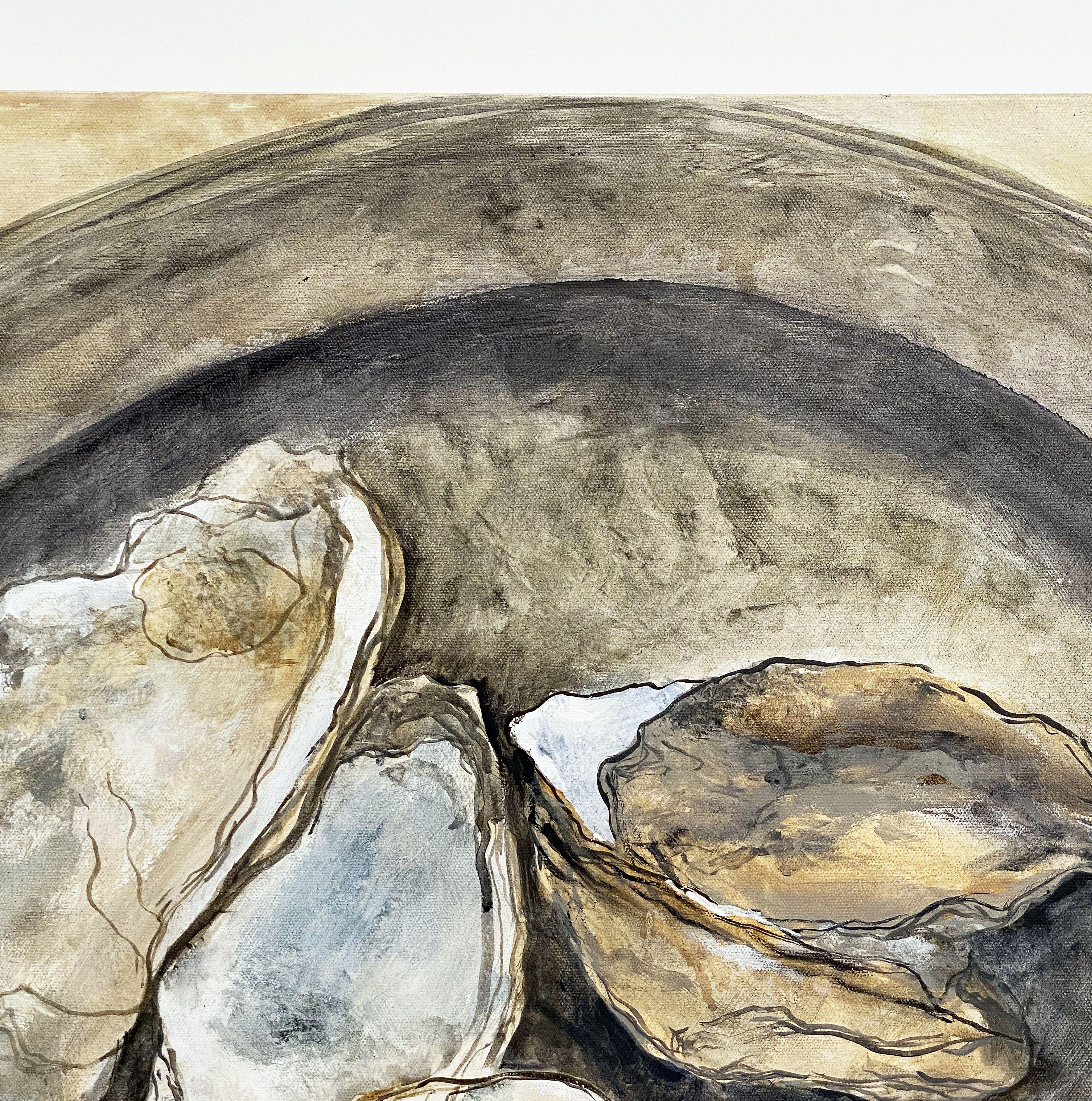 large oyster painting