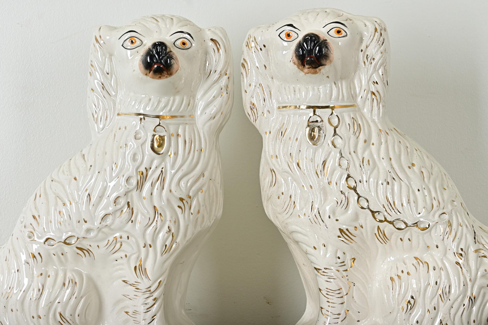 Other English Pair of Staffordshire Spaniels