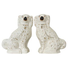 English Pair of Staffordshire Spaniels