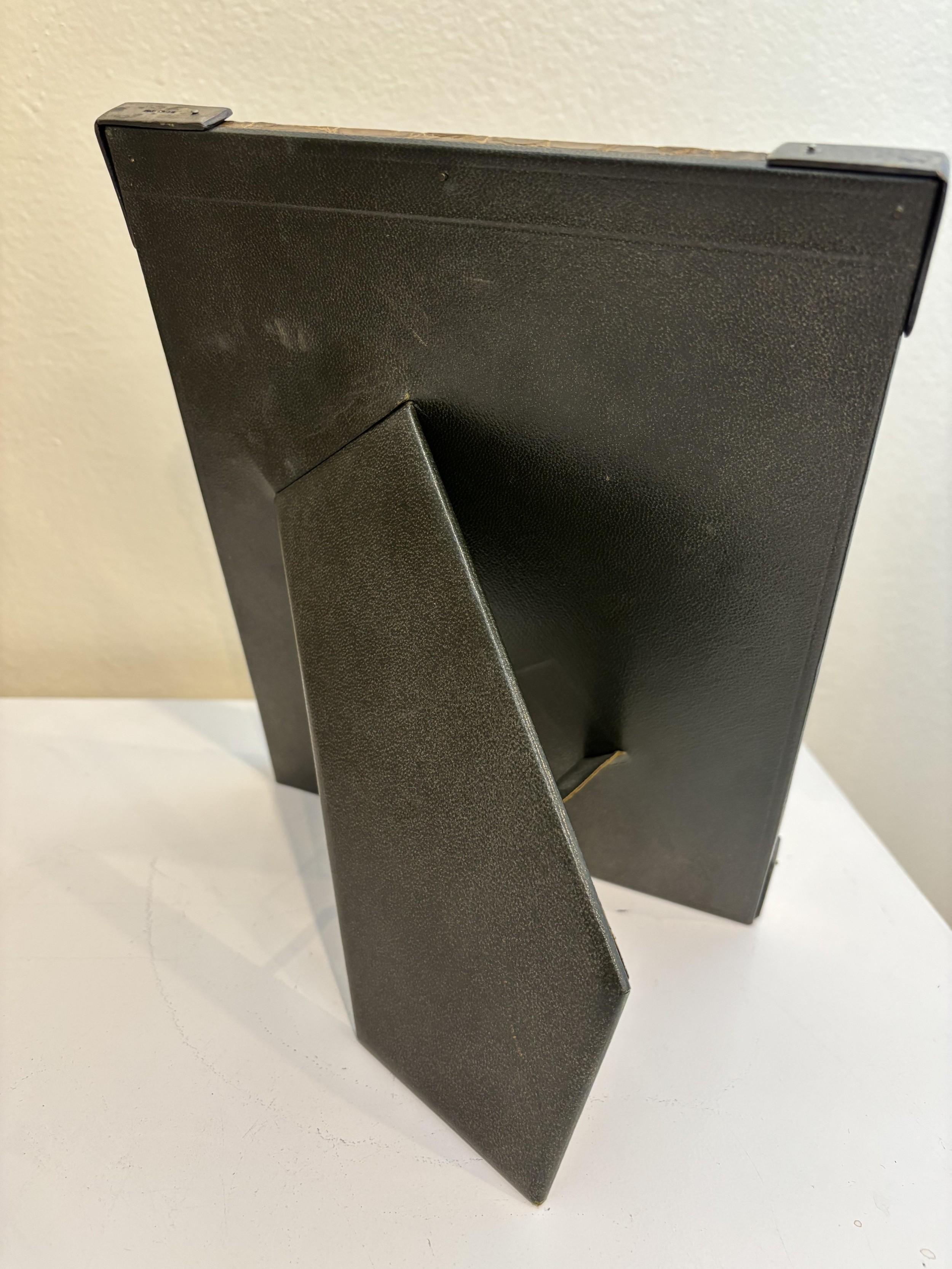 British English Pale Green Crocodile Picture Frame For Sale